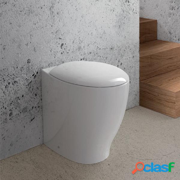 WC filo muro con profondità ridotta di 48 cm Domus Falerii