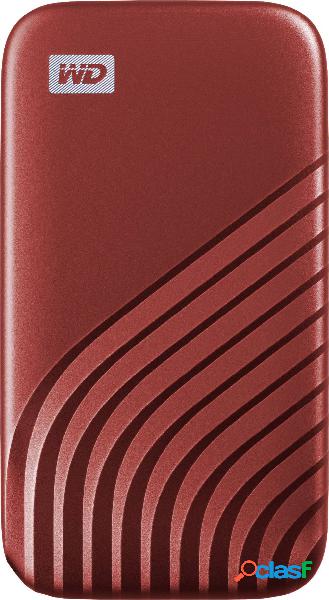 WD My Passport 1 TB Memoria SSD esterna 2,5 USB-C™ Rosso