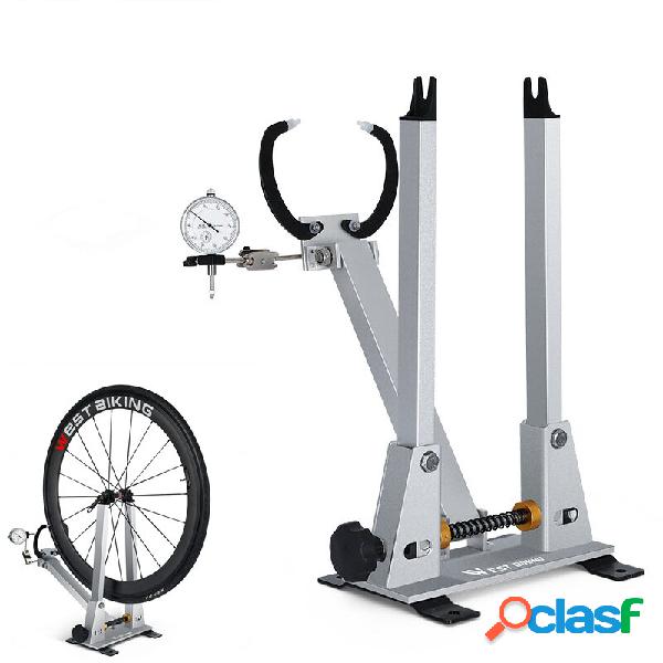 WEST BIKING Supporto per centraggio ruote per bicicletta