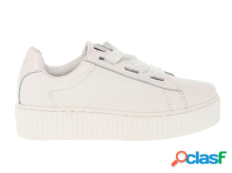 WINDSOR SMITH SNEAKERS DONNA WINDOLYVIAWHITE PELLE BIANCO
