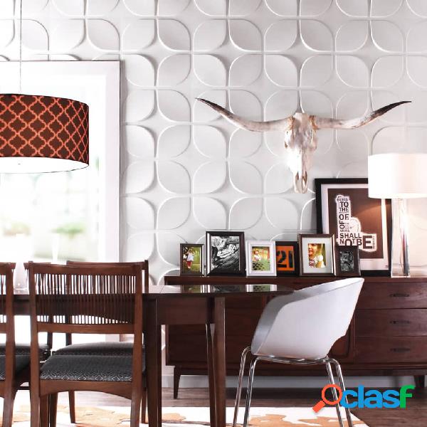 WallArt 24 pz Pannelli Murali 3D GA-WA06 Sweeps