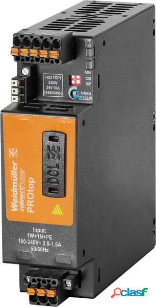 Weidmüller PRO TOP1 120W 12V 10A Alimentatore switching 12