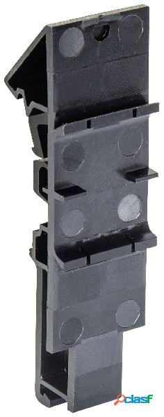 Wieland 05.583.0053.0 Piedino di fissaggio Nero (L x A) 23