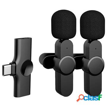 Wireless Lavalier / Clip-On Microphone for Smartphone -