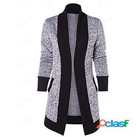 Womens Coat Fall Winter Street Daily Valentines Day Regular
