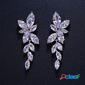 Womens Cubic Zirconia Drop Earrings Earrings Dangle Earrings