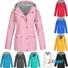 Womens Hiking Jacket Cotton Outdoor Quick Dry Breathable