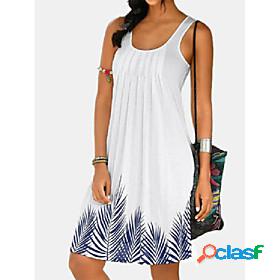 Womens Knee Length Dress Shift Dress Light Purple Light Blue
