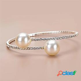 Womens Tennis Chain Cuff Bracelet Bracelet Simple Elegant