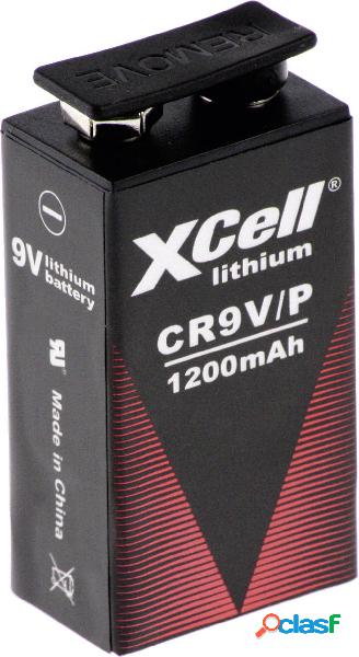 XCell CR9V/P Batteria da 9 V Litio 1200 mAh 9 V 1 pz.