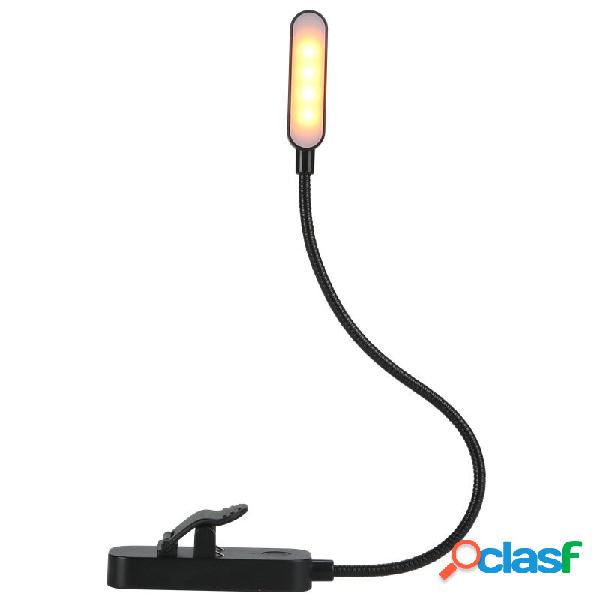 YJD-5331 USB 12LED/8LED Luce da lettura Luce a clip per