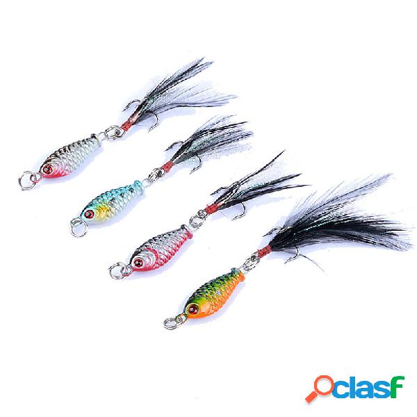 ZANLURE 4 pz / set 3.2 cm 6g Matita TORCIA richiamo Top