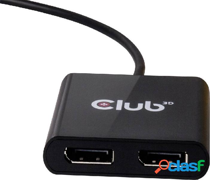 club3D CSV-1545 1+2 Porte Commutatore USB 3.0 Nero