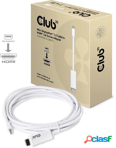 club3D Mini-DisplayPort / HDMI Cavo adattatore Spina Mini