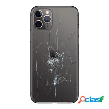 iPhone 11 Pro Back Cover Repair - Glass Only - Black