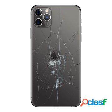 iPhone 11 Pro Max Back Cover Repair - Glass Only - Black