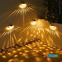 lampada da parete a led solare luci 2 pezzi 1 pz ombra