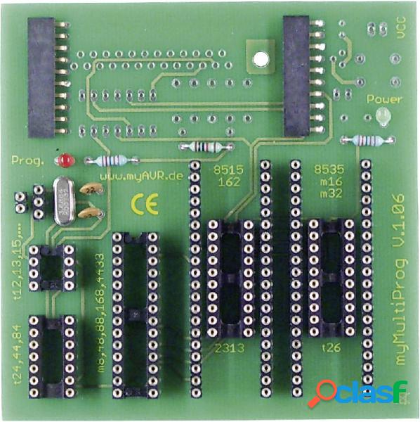 myAVR Programmatore USB myMultiProg MK2, bestückt