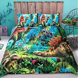 set copripiumino dinosauro set biancheria da letto trapunta