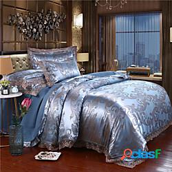 set copripiumino in seta satinata set biancheria da letto