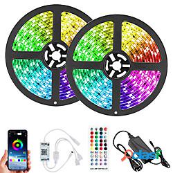 smart led strip lights 32.8ft/10m 5050 rgb led strip
