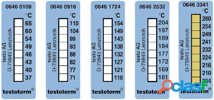 testo testoterm Strisce termometriche 37 fino a 65 °C