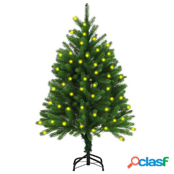vidaXL Albero di Natale Artificiale con Luci a LED 120 cm