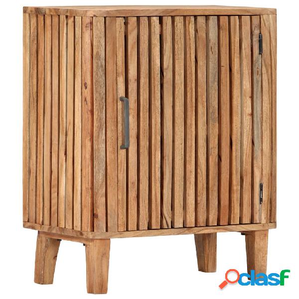 vidaXL Credenza 60x35x73 cm in Legno Massello di Acacia