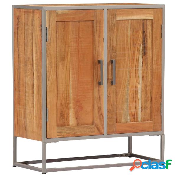 vidaXL Credenza 65x30x75 cm in Legno Massello di Acacia