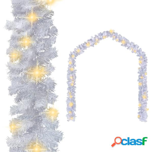 vidaXL Ghirlanda Natalizia con Luci a LED 20 m Bianca