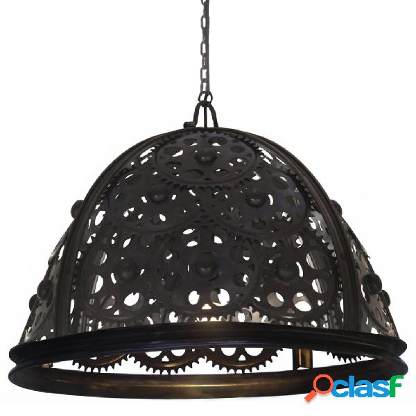 vidaXL Lampada Industriale da Soffitto Design Ruote 65 cm