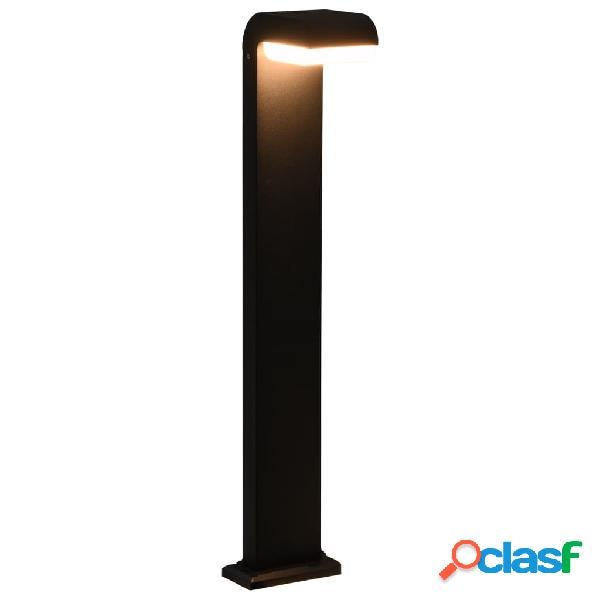 vidaXL Lampada da Esterno a LED 9 W Nera Ovale
