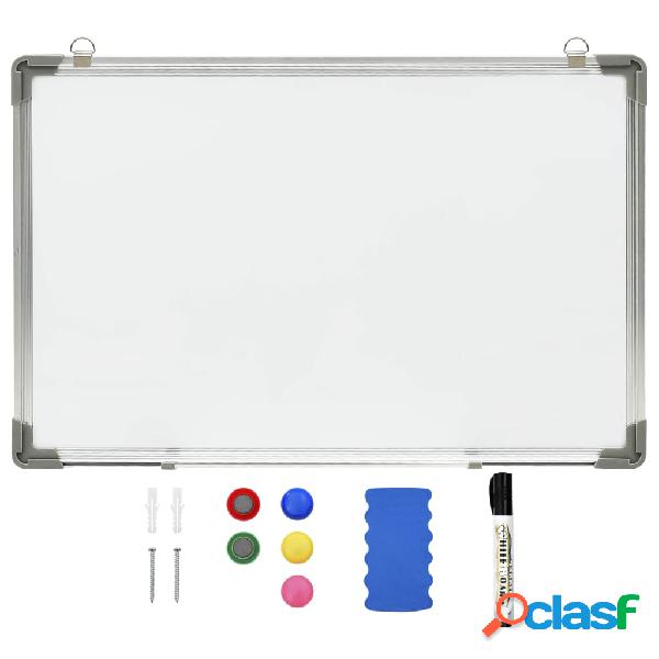 vidaXL Lavagna Magnetica Bianca Cancellabile a Secco 50x35