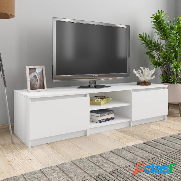 vidaXL Mobile TV Bianco 140x40x35,5 cm in Truciolato