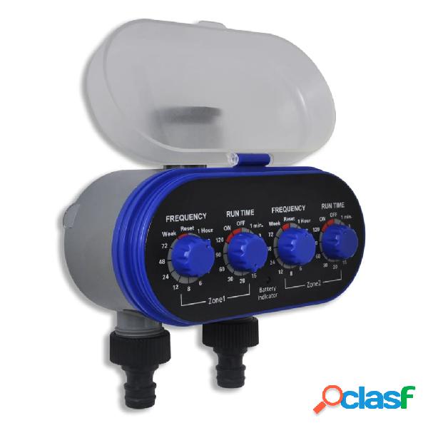 vidaXL Programmatore timer irrigazione elettronico