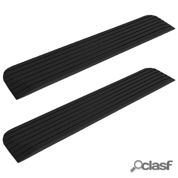 vidaXL Rampe per Soglia 2 pz 110x21x2,5 cm in Gomma