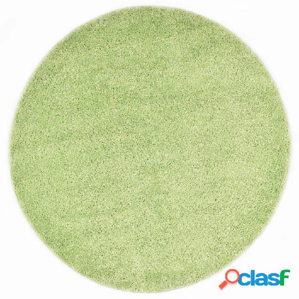 vidaXL Tappeto Shaggy a Pelo Lungo 160 cm Verde