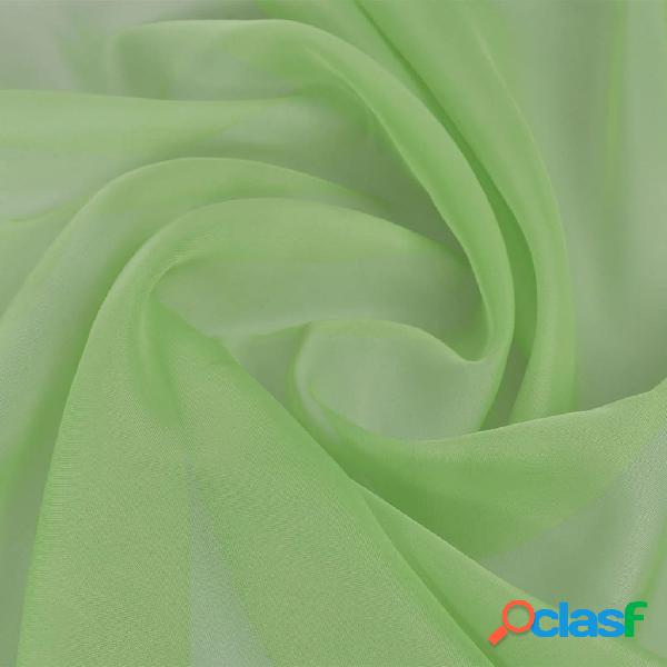 vidaXL Tessuro voile 1,45 x 20 m verde