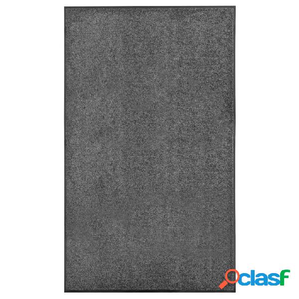 vidaXL Zerbino Lavabile Antracite 90x150 cm
