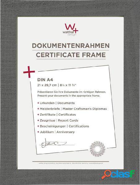 walther+ design HO130D Cornice portafoto Formato carta: DIN