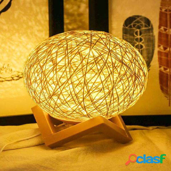 1 PC Bamboo Rattan Ball Shape Decorazione camera da letto