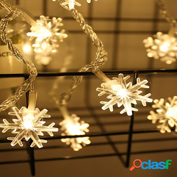 1 PC PVC Snowflake LED Decorazione per la casa con luce a