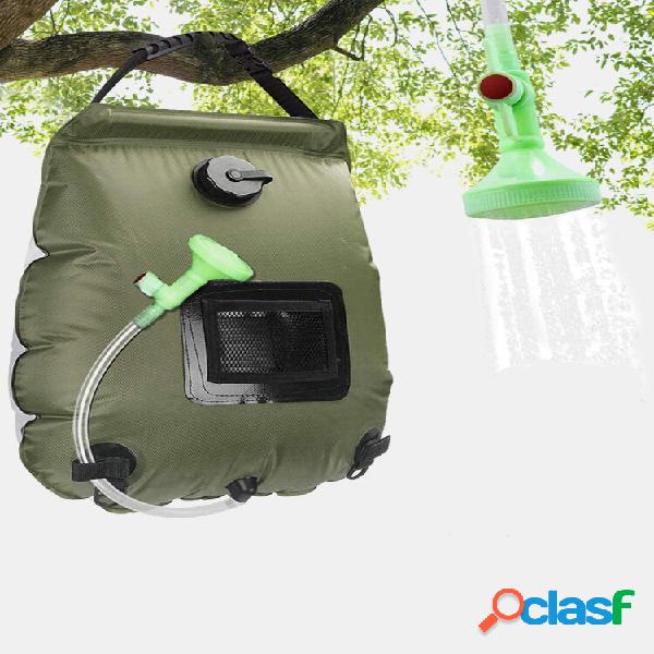 1 PC Sistema doccia 20L solare Borse da bagno doccia
