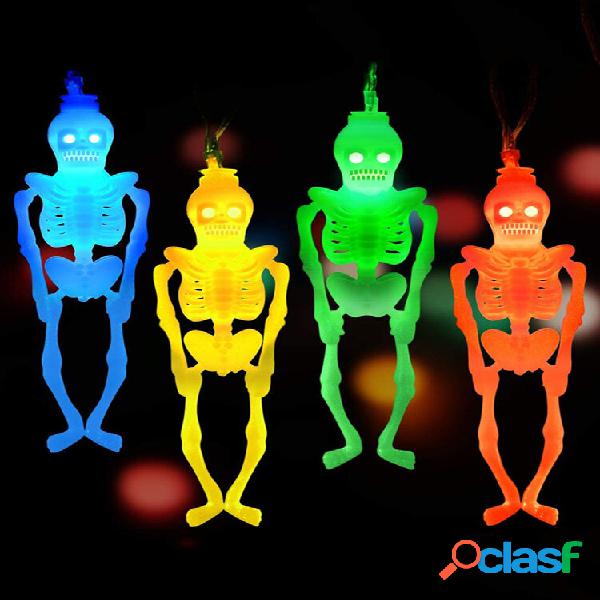 1 PZ Halloween LED Spaventoso Luci Della Stringa Ghirlanda A