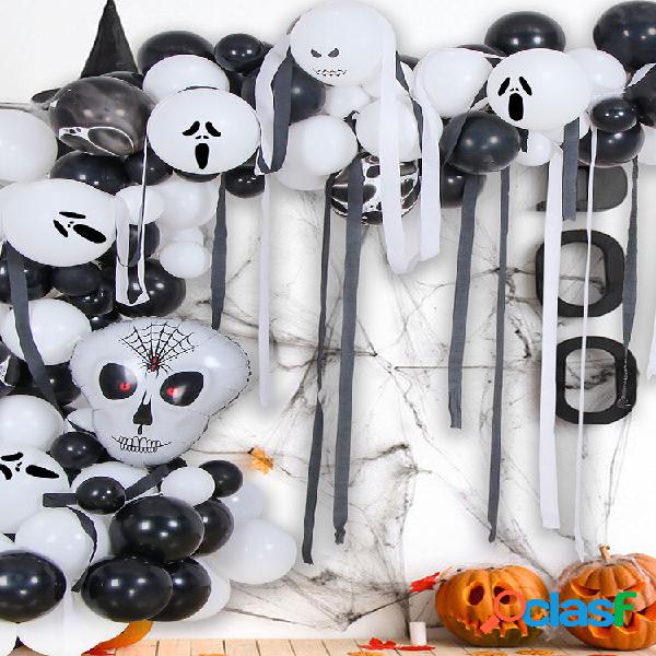 1 set Palloncino con pellicola in alluminio di Halloween