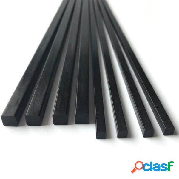 10 PZ 2x2/2.5x2.5/3x3/4x4mm 500mm In Fibra di Carbonio