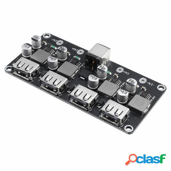 10 pz USB 4CH QC3.0 QC2.0 Convertitore buck DC-DC Ricarica