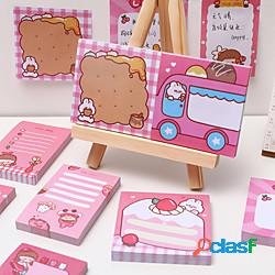 10 pz note adesive 3.52.4 33 pollici carta colorata carino