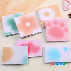 10 pz note adesive 33 3.52.4 pollici carta colorata carino