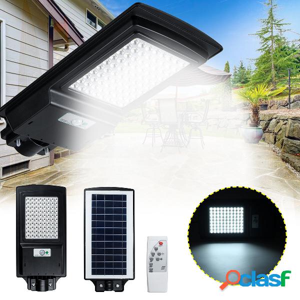 100W LED solare Sensore di movimento radar a luce di via